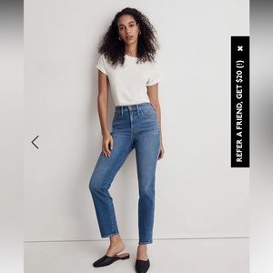 Madewell Stovepipe Jean